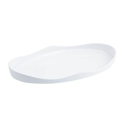Bon Chef Euro Round Bowl 3Qts. 18"L X 11"W X 2 1/2"Deep 53203WHITE